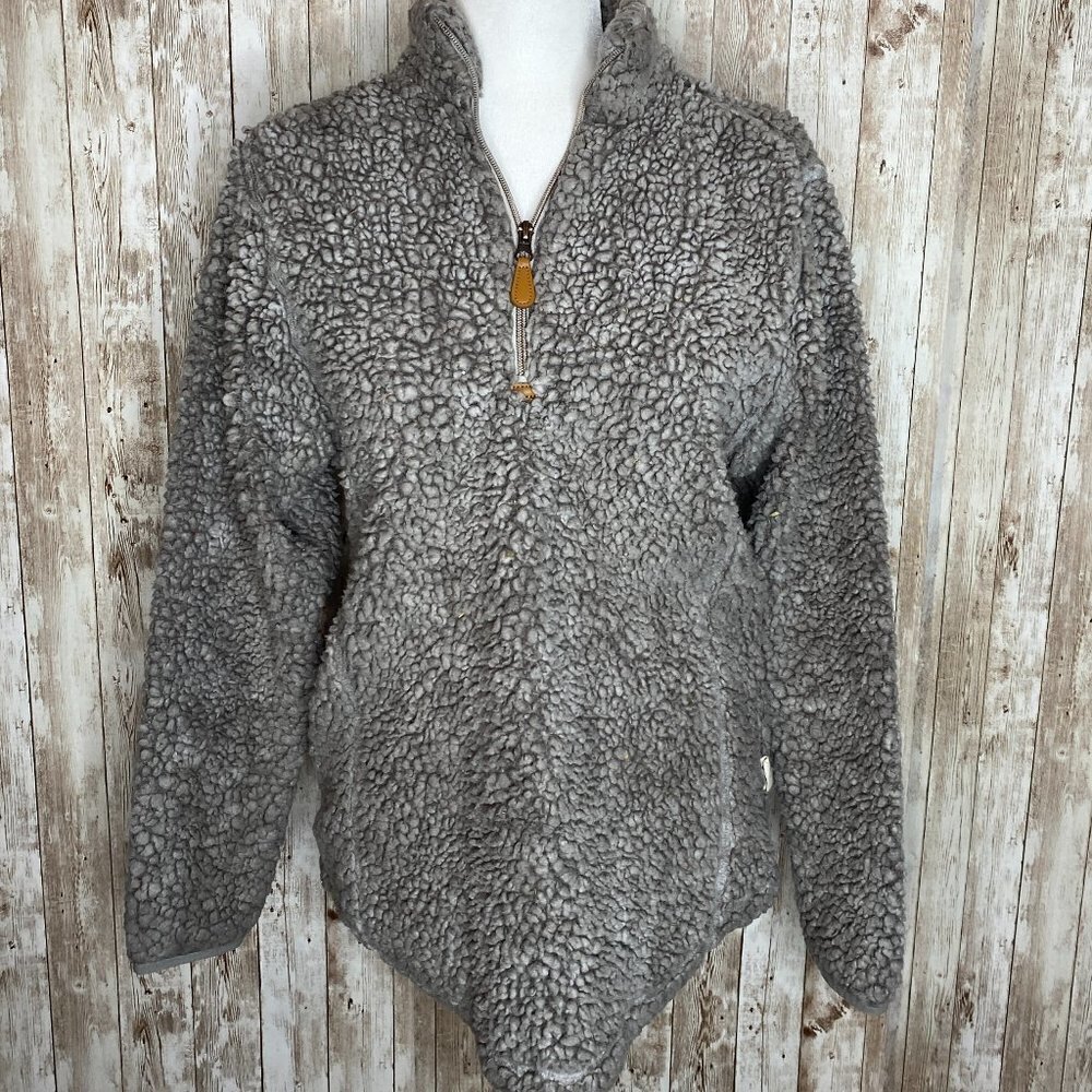 Women's Simply Southern Sherpa 1/4 Zip Pullover size Small